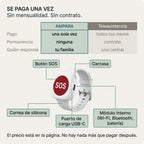 Se paga una vez: sin mensualidad y sin contrato, frente al servicio de teleasistencia tradicional